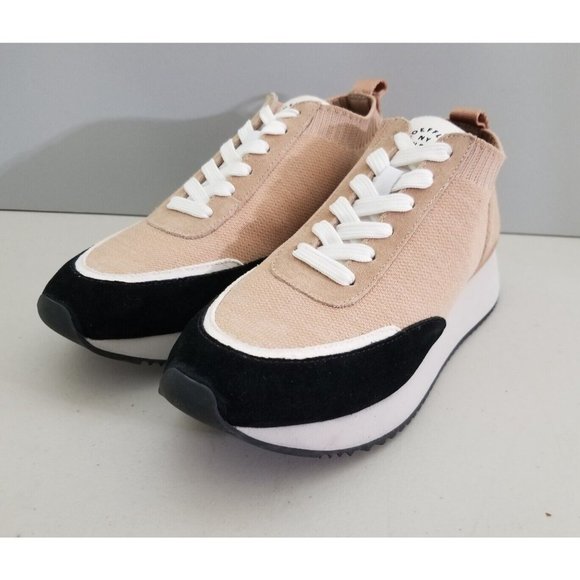 Loeffler Randall Remi Sneakers Neautral Motif Size 5 - Picture 1 of 5